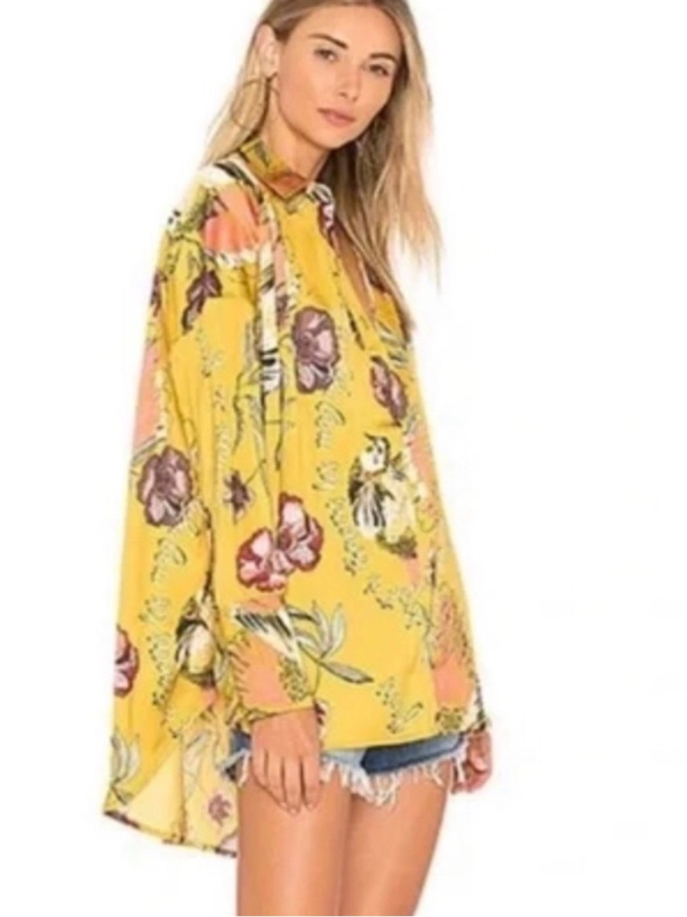 Free People Champs et Fleur Blouse